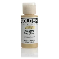 Golden Fluid Acrylics 30 ml - 2453 Iridescent Gold F.