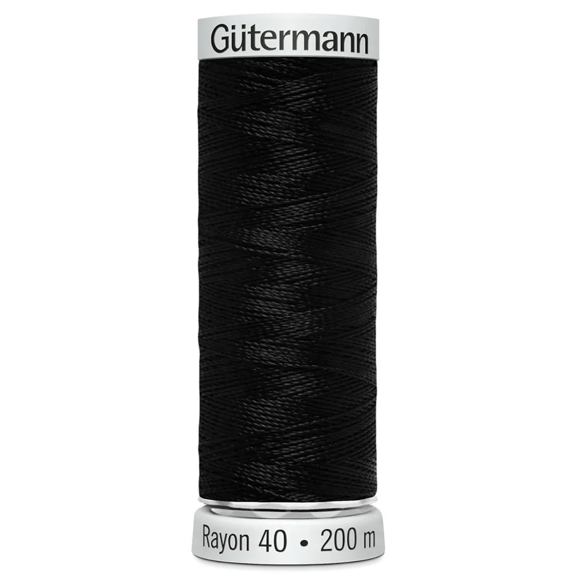Gütermann maskinbroderitråd 200 meter svart
