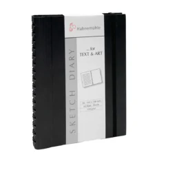Hahnemühle Sketch Diary, spiralbunden skissdagbok, A6, 60 sidor, 120 g/m²