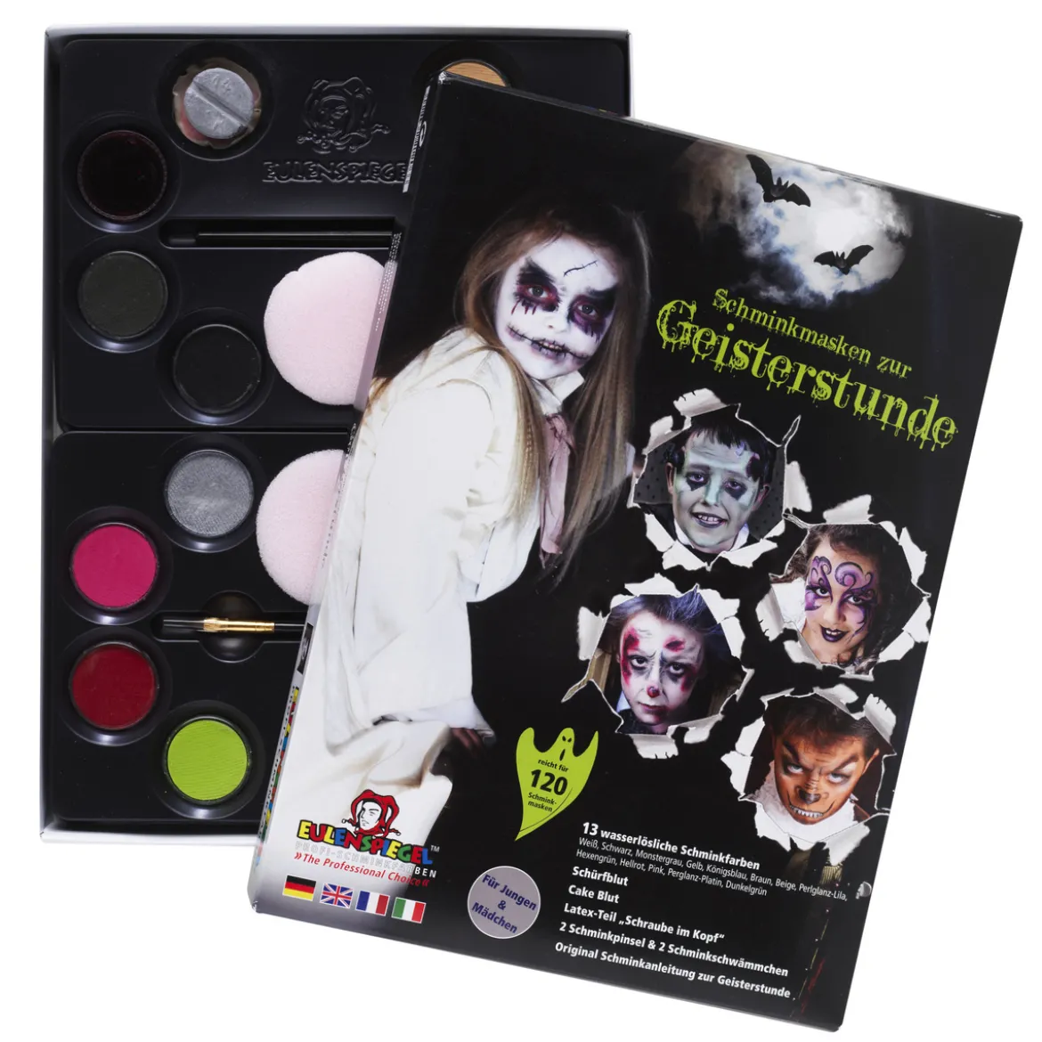 Halloween ansiktsmålning barn