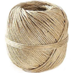 Hampasnöre 1,3 mm 50 m natur