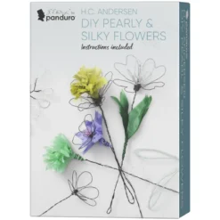 H.C. Andersen DIY Pearly & Silky Flowers – skapa vackra metallblommor