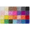 Heishi beads megamix – 5600 (Ø6 mm) heishi-pärlor i 28 olika färger