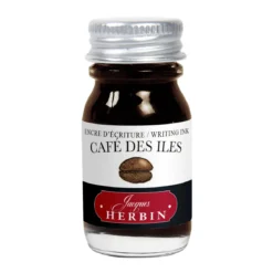 Herbin Fountain Ink 10 ml, bläck för reservoarpennor – brun / café des îles