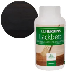 Herdins lackbets 300 ml – 718 grafitsvart