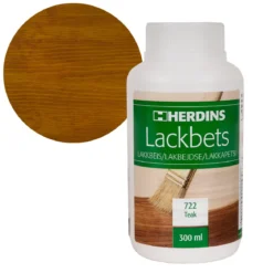 Herdins lackbets 300 ml – 722 teak