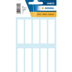 Herma Etikett vit 13x50mm 70p