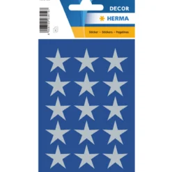 Herma Sticker Silverstjärna L