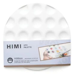 HIMI UFO rund palett av plast med 13 nedsänkningar, Ø22 cm