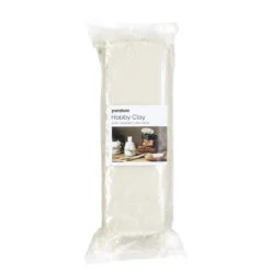 Hobby Clay Classic 2,5 kg lufttorkande hobbylera, vit