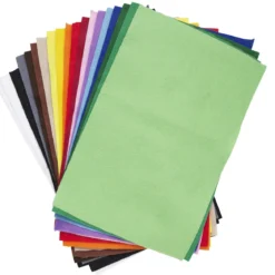 Hobbyfilt 20×30 cm, 20 st. – vitt, svart och allt däremellan