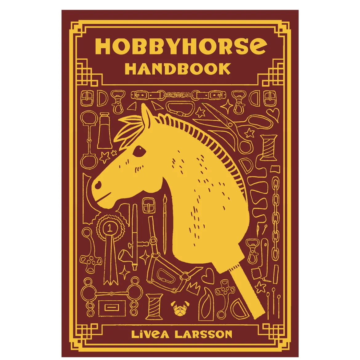Hobbyhorse Handbook, skriven av Livea Larsson. 206 sidor. Engelsk text