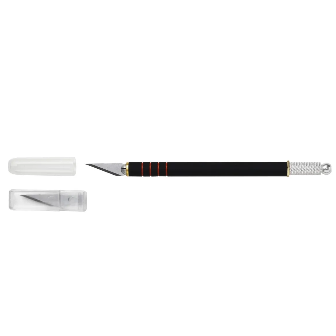 Hobbykniv svart 6 blad
