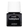 Hobbylack matt 45 ml black