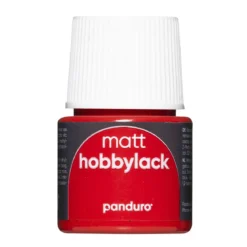 Hobbylack matt 45 ml x-mas red