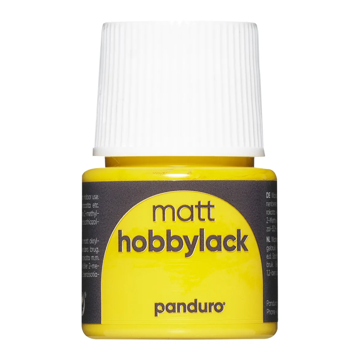 Hobbylack matt 45 ml yellow