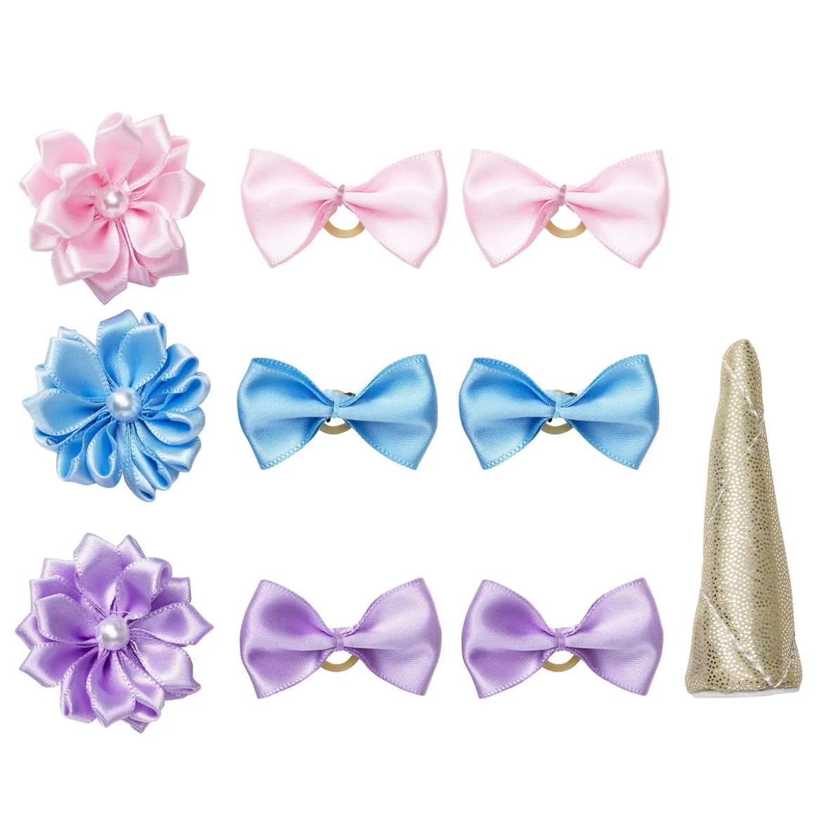 Hobby Pony Unicorn kit – bli en enhörning! 6 rosetter, 3 blommor och 1 horn