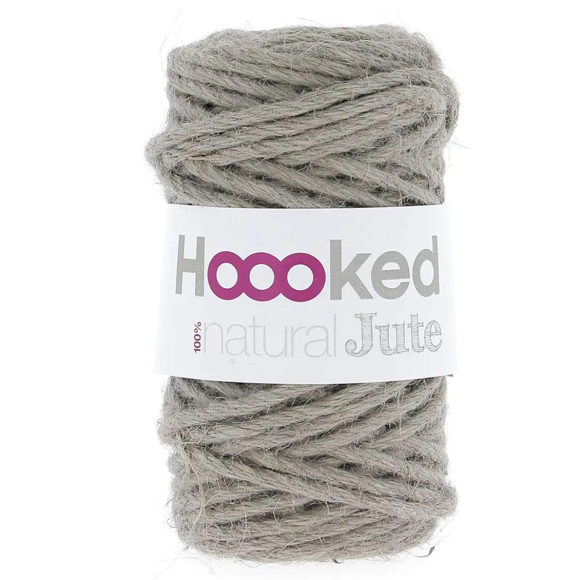 Hooked Natural Jute 350g – Cinnamon taupe JT001