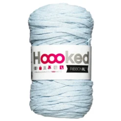 Hooked Ribbon XL garn 250g ljusblå – RXL44 Power blue