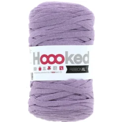 Hooked Ribbon XL garn 250g ljuslila – RXLSP2 Lila dusk