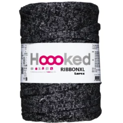 Hoooked Ribbon XL garn Lurex 250g silver – Silver Glitter