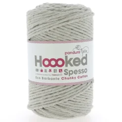 Hoooked Spesso Eco Barbante Chunky Cotton by Panduro Yarn – 500g beige, Biscuit S300