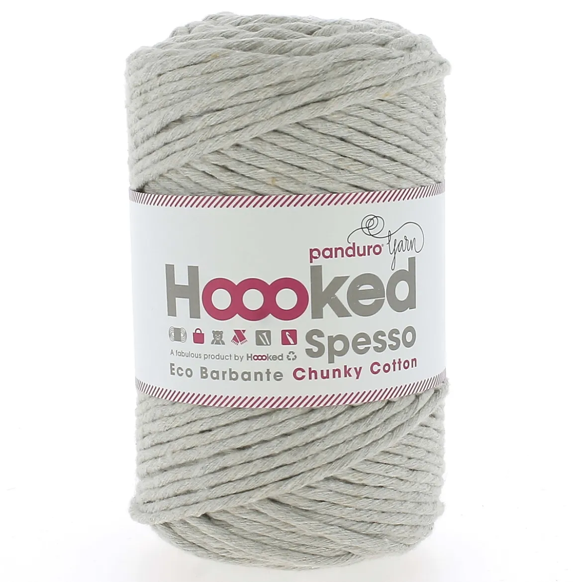 Hoooked Spesso Eco Barbante Chunky Cotton by Panduro Yarn – 500g beige, Biscuit S300