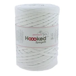 Hoooked Zpagetti Medium trikågarn 450g offwhite – Off White shades ZP004-28, pris per styck