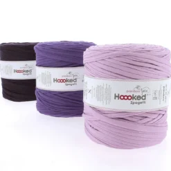 Hoooked Zpagetti Medium trikågarn 900 g blå – Mid Blue shades ZP005-15, pris per styck