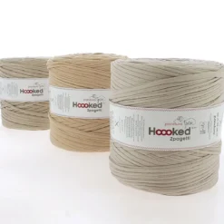 Hoooked Zpagetti Medium trikågarn 450g mörkgrön – Dark Green shades ZP004-25, pris per styck