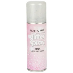 Hårspray glitter rosa 100 ml – blinga håret till fest, maskerad och utklädnad!