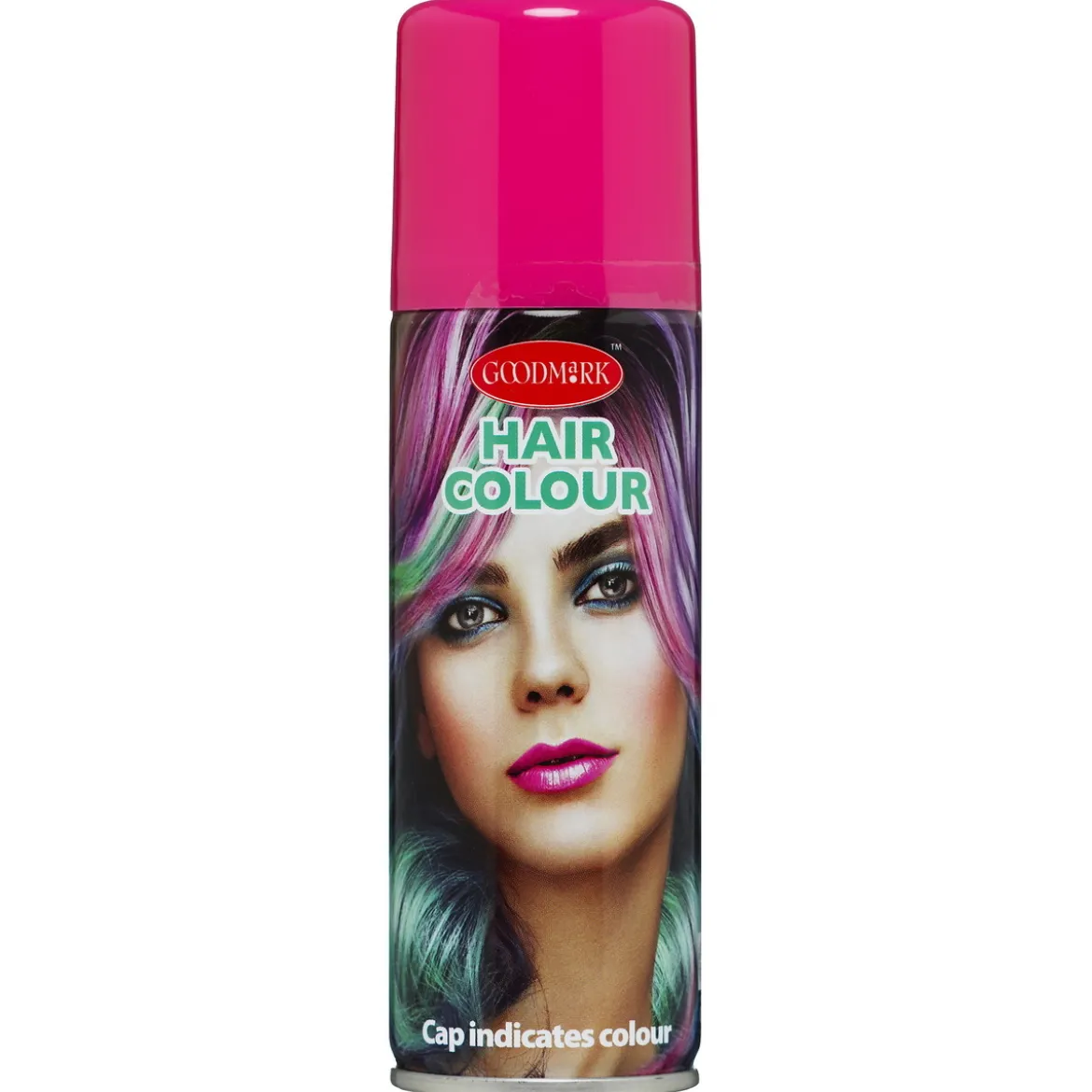 Hårspray rosa 125 ml – färga håret till fest, maskerad och utklädnad!