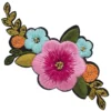 Iron-on blommor med pärlor – stor