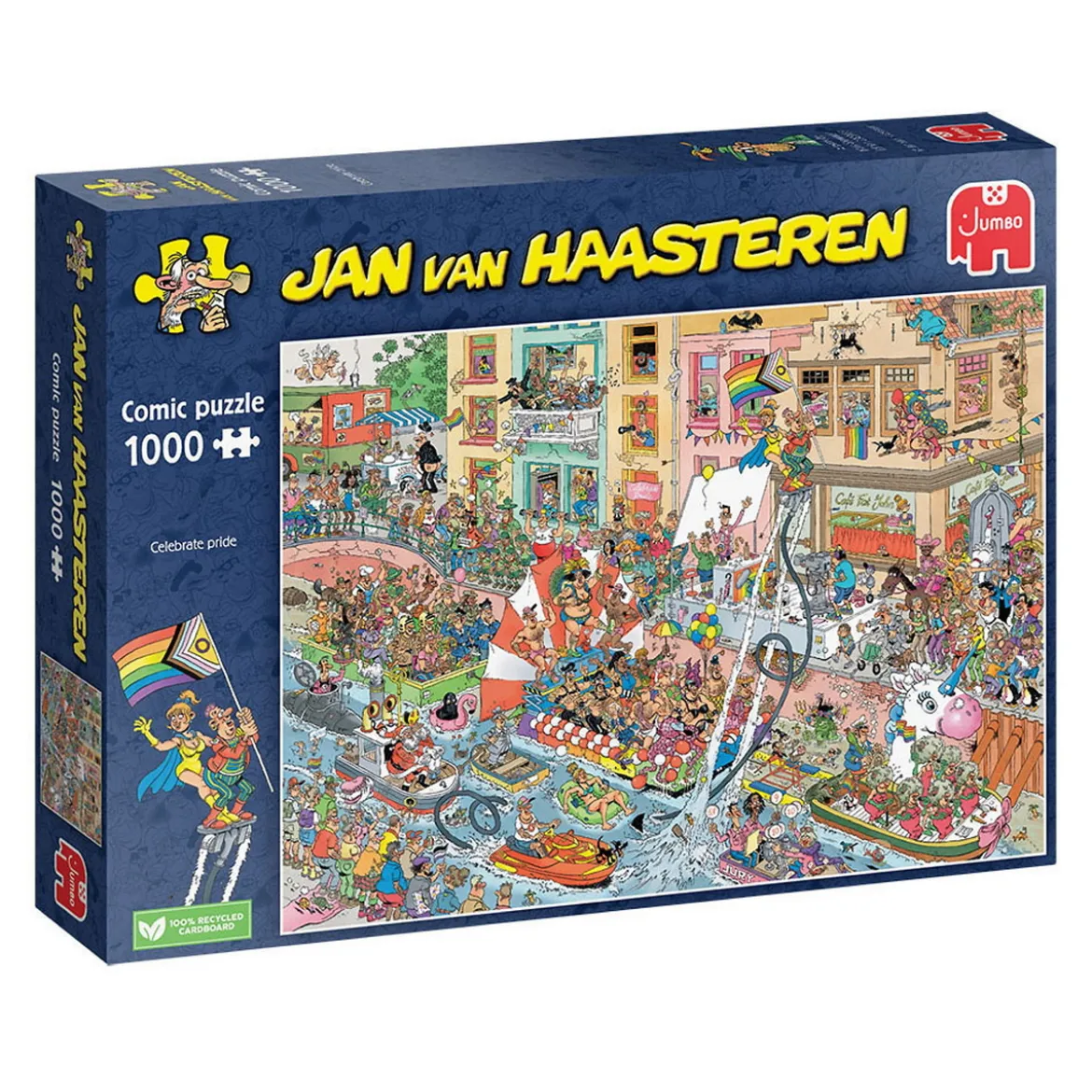 Jan van Haasteren pussel Celebrate Pride! 1000 bitar, 68×49 cm
