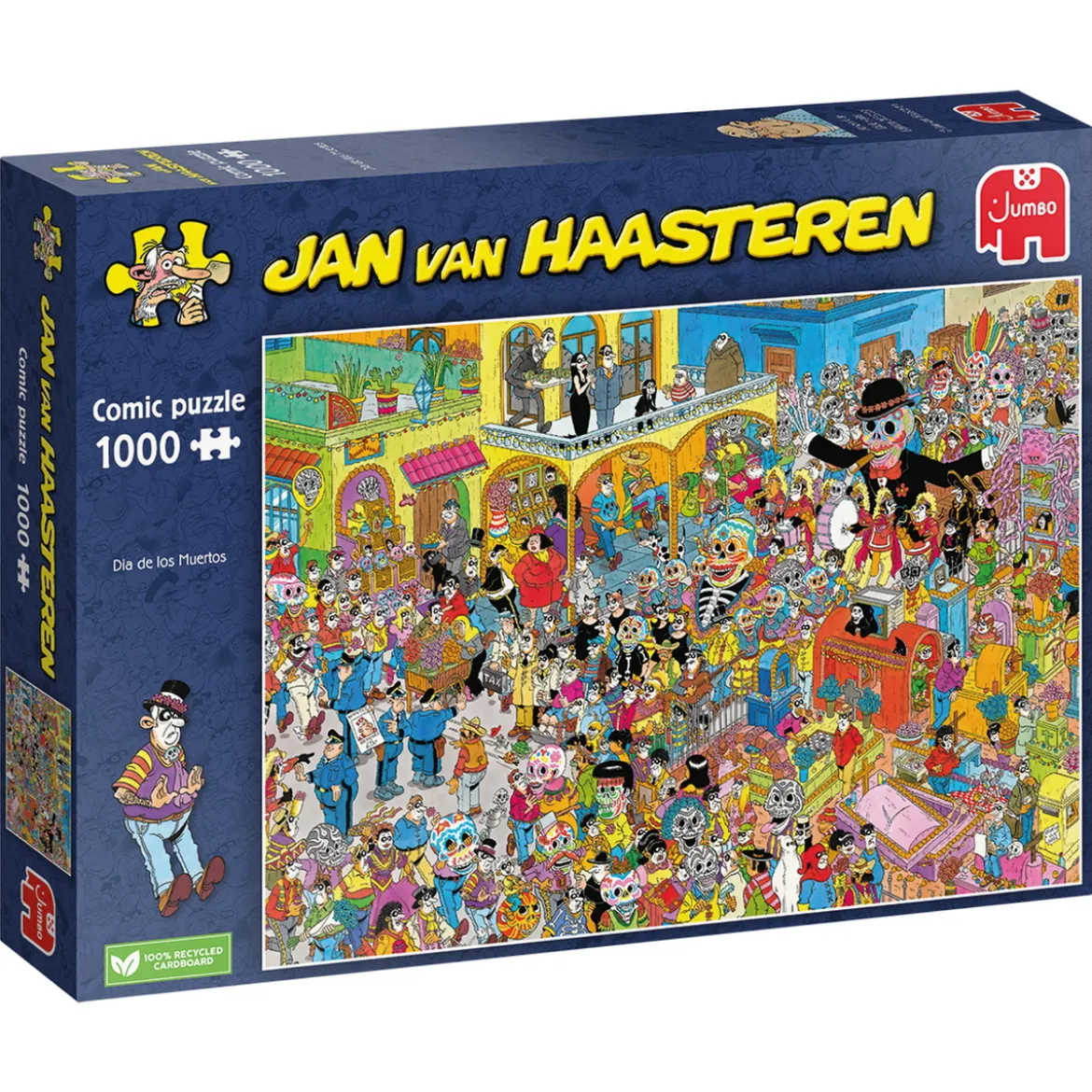 Jan van Haasteren pussel – Dia de los muertos. 1000 bitar, 49×68 cm