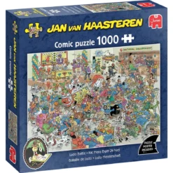 Jan van Haasteren pussel Ludo Battle, 1000 bitar, 68×49 cm