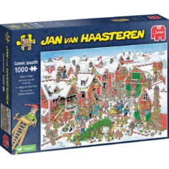 Jan van Haasteren pussel – Santa´s Village. 1000 bitar, 68×49 cm