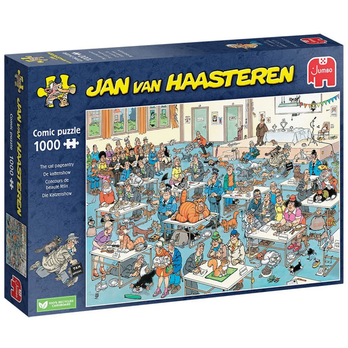 Jan van Haasteren pussel The Cat Pageantry, 1000 bitar, 68×49 cm