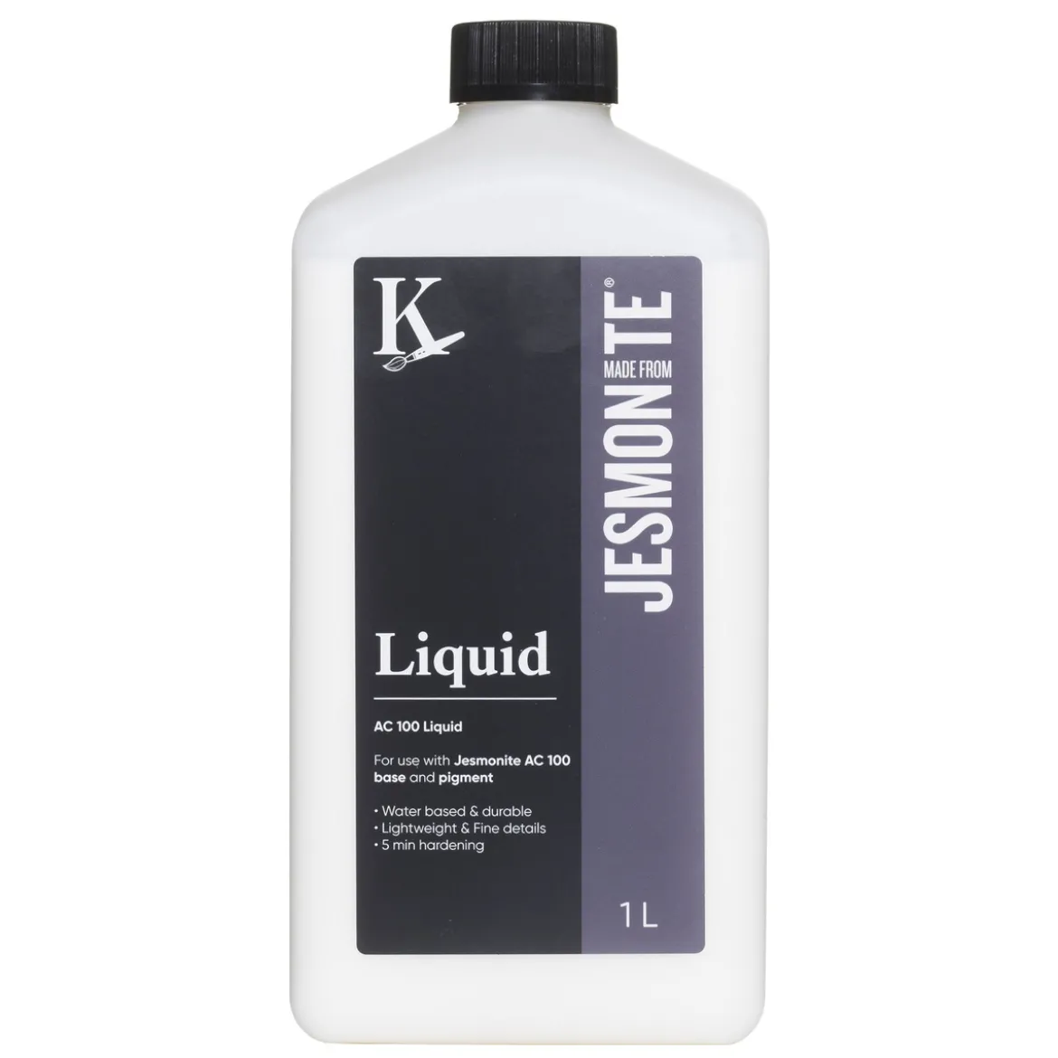 Jesmonite Liquid AC100 1 kg – den flytande komponenten för att gjuta Jesmonite