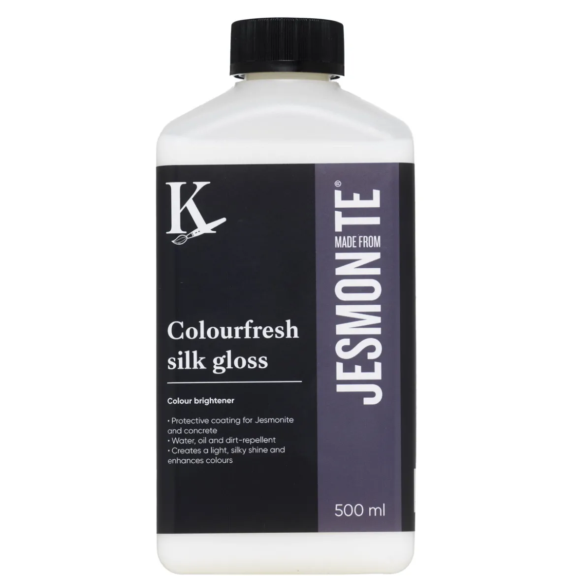 Jesmonite Silk Gloss 0,5l – glansig skyddslack för Jesmonite