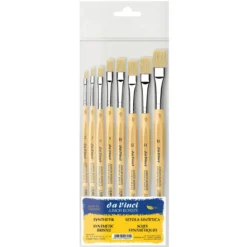 Juniorpenslar Flata Set 8st