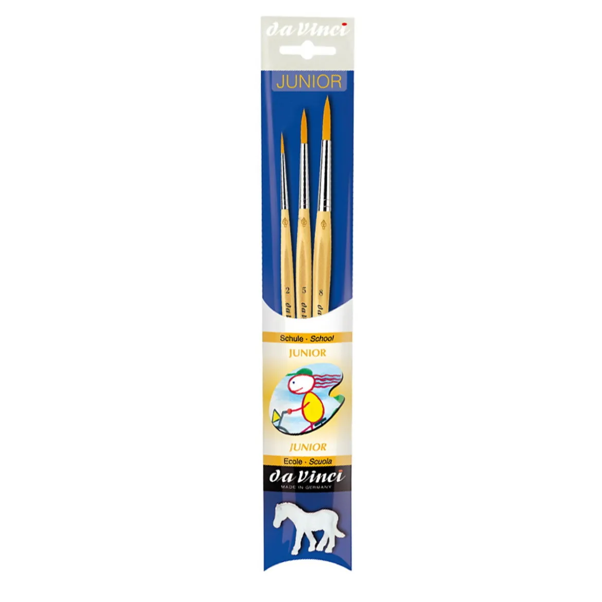 Juniorpenslar Runda Set 3st