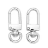 Karbinhakar silverfärgade 2-pack, roterande, 14×37 mm