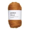 Kardad ull 50 g kamelbrun