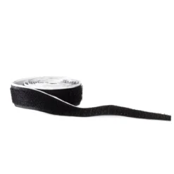 Kardborrband självh.20mm svart