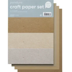 Kartongark A4 (210x297 mm) 45-pack kraftpapper