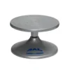 Kavalett Ø17 cm med avtagbar skiva, tillverkad av aluminium. Höjd 10,8 cm. Vikt 765 gram