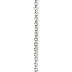 Kedja 2,5 mm 1 m silverfärg