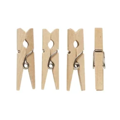Klädnypor natur 30 mm 48 st
