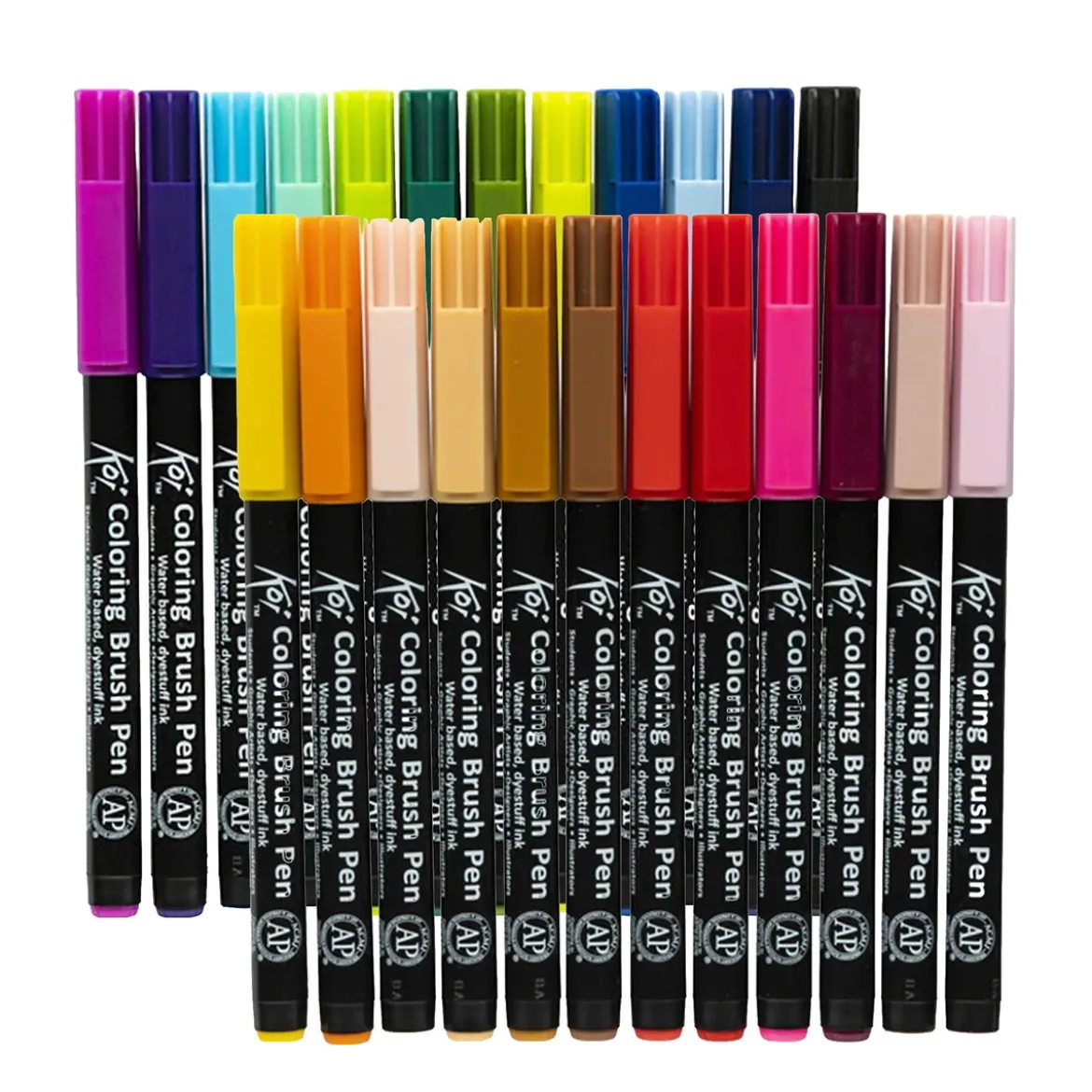 Koi Color Brush Pen set 48st
